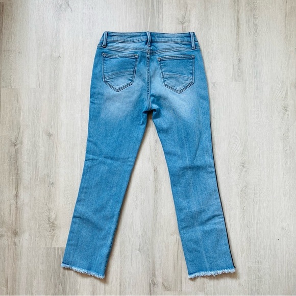 DRIFTWOOD Colette Cropped Denim Jeans Blue Sz 26 - Picture 15 of 15